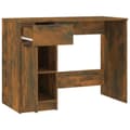 Miniatyrbilde 8 av 11: vidaXL Skrivebord røkt eik 100x50x75 cm konstruert tre