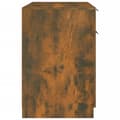 Miniatyrbilde 9 av 11: vidaXL Skrivebord røkt eik 100x50x75 cm konstruert tre