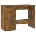 Miniatyrbilde 1 av 11: vidaXL Skrivebord røkt eik 100x50x75 cm konstruert tre