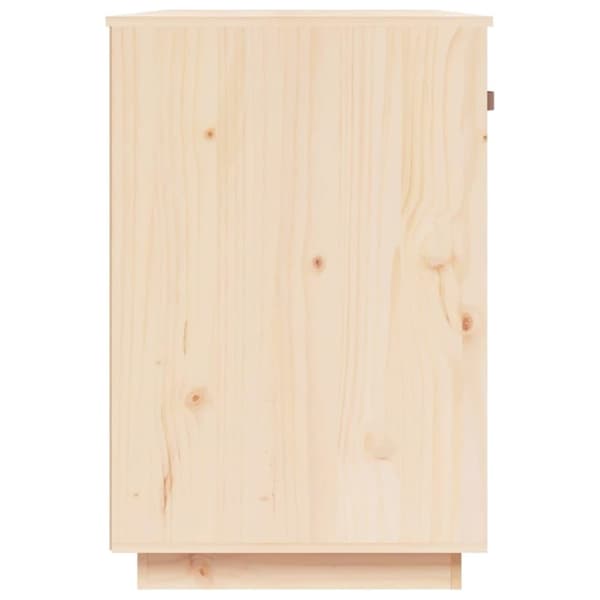 vidaXL Skrivebord 95x50x75 cm heltre furu