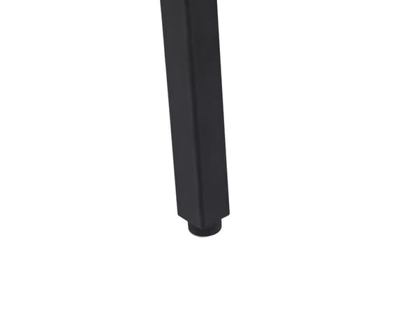 Skrivebord i Mørkt Tre og Svart 120 x 48 cm 2 Skuffer Industriell Stil