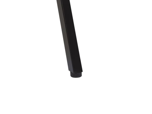 Skrivebord Lyst tre Svart 77 x 46 cm 1 Hylle 2 skuffer Kontor Stue Skandinavisk stil