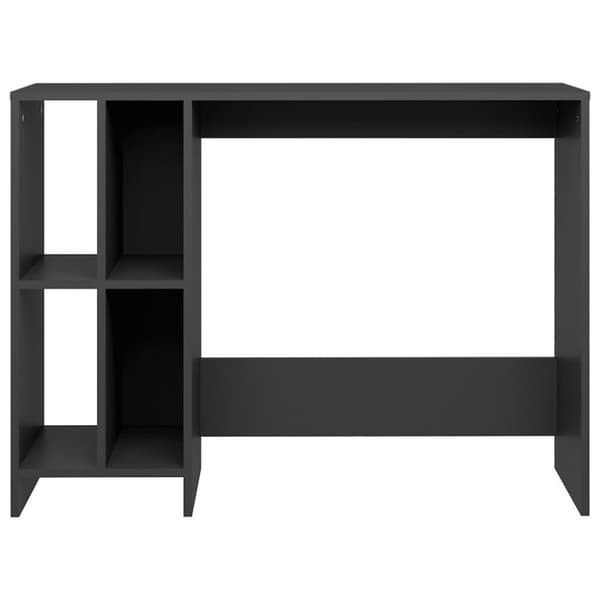 vidaXL Laptopbord grå 102,5x35x75 cm konstruert trer