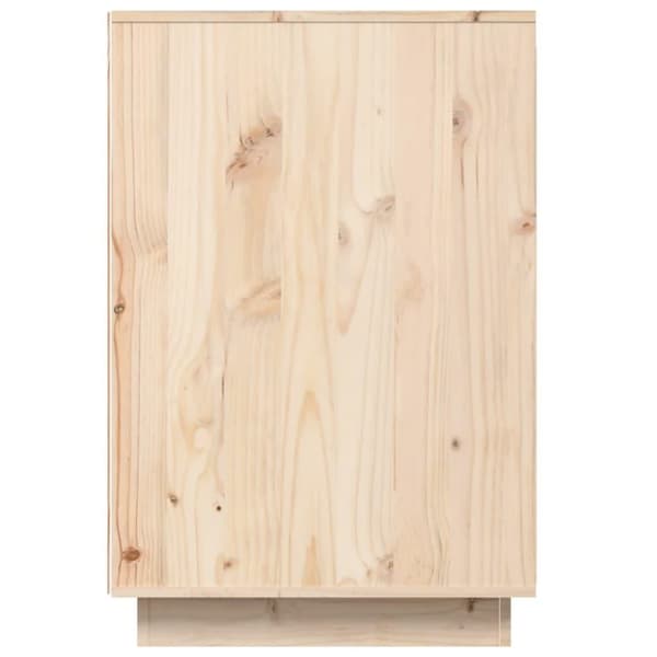 vidaXL Skrivebord 140x50x75 cm heltre furu