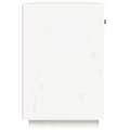 Miniatyrbild 6 av 11: vidaXL Skrivbord Vit 95x50x75 cm massiv furu