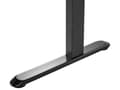Pikkukuva 11 / 11: Työpöytä musta 120 x 72-122 x 60 cm lastulevy teräs sähkösäädettävä 4 asetusta USB moderni