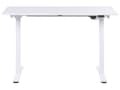 Miniatyrbilde 5 av 8: Elektrisk justerbart Skrivebord Hvit 120 x 60 cm Bordplate Pulverlakkert Stålramme Moderne