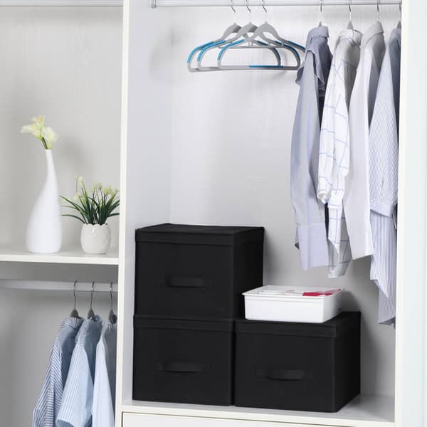 Opbevaringsbokse - Opbevaringsbokse - Foldbare kasser - Kurve - Sort