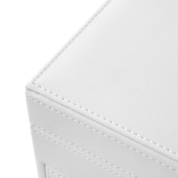 Smyckesbox - Jeweler Box - Jewelry Box - With Mirror - With 5 Drawers - White