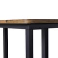 Miniatyrbillede 5 af 7: Sidebord - Bedstabel - Sofabord på hjul - 50 x 35 x 60 cm sofabord - Brun