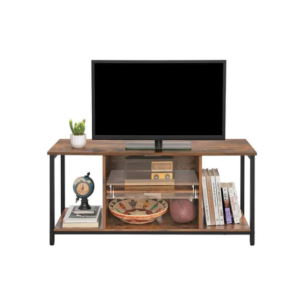 TV Cabinet - TV -møbler - Sofabord - med åbne rum - 110 x 40 x 50 cm - Industrielt design