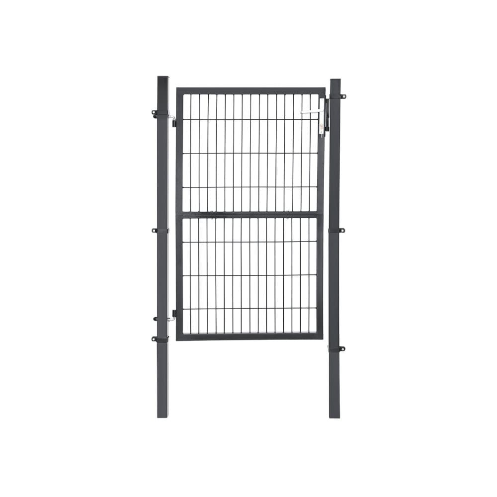 Garden Gate - Garden Door - Garden Gate - Iron - 106 x 150 cm (LXH) - Grå