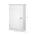 Miniatyrbild 7 av 7: Kast - Wall Kast - Bath Camasset - Met Deur - 40 x 16 x 60 cm - Hout - Wit