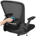Miniatyrbillede 5 af 6: Kontorstol - Kontorstol - Ergonomisk computerstol - Justerbar kontorstol - Sort