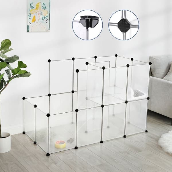 Guinea Pig Kooi - Country Shelter - Kaniner Cage - Hamsterkooi - Transparent