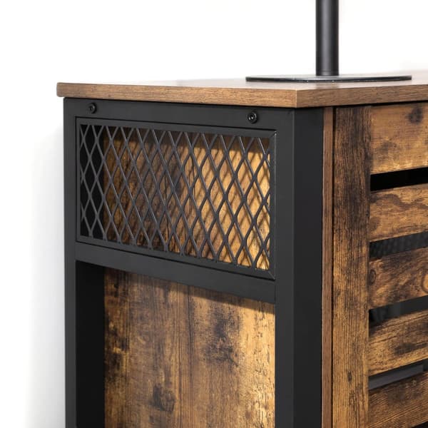 Sideboard - Sohvapöytä - 2 ovella - 110 x 33 x 75 cm - ruskea