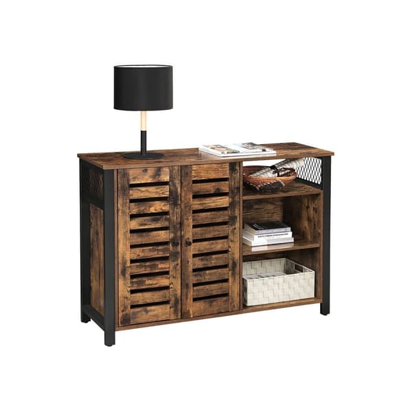 Sideboard - Sohvapöytä - 2 ovella - 110 x 33 x 75 cm - ruskea