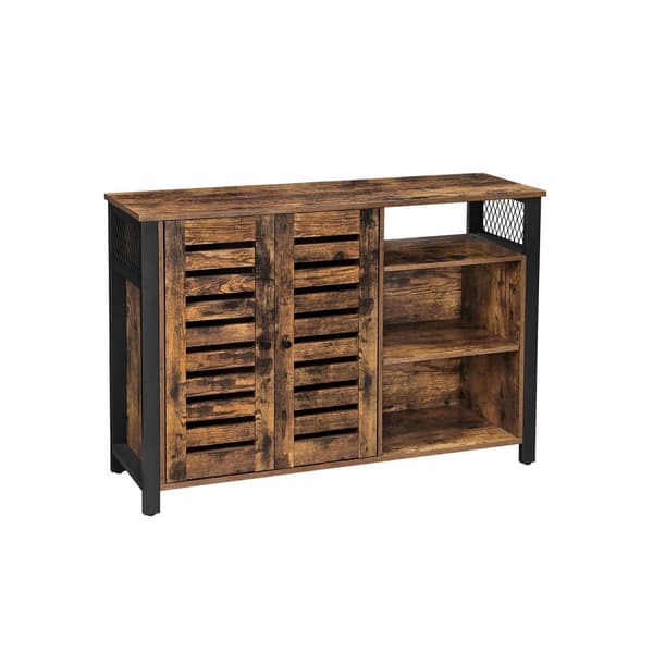 Sideboard - Sohvapöytä - 2 ovella - 110 x 33 x 75 cm - ruskea
