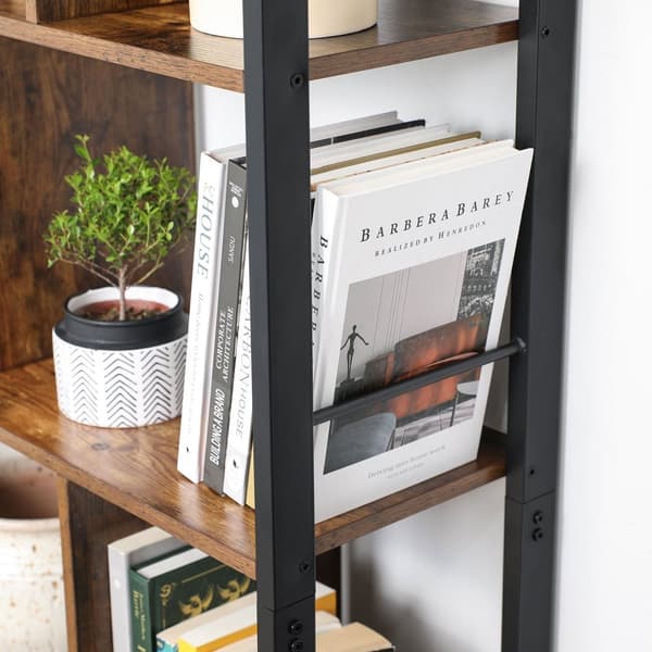 Bogreol - Stue Cabinet - Opbevaringsskab - Stående reol - Vintage Brown / Black