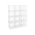 Miniatyrbillede 1 af 8: Kabinet - Strækning af trådjord - Rack System - Standing Cabinet - Cubus Cabinet -12 Banks - Opbevaringsskab - Hvid