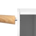 Miniatyrbillede 6 af 8: TV Cabinet - Lowboard - Television Table - Sofabord - Television Box - Moderne - Hvid