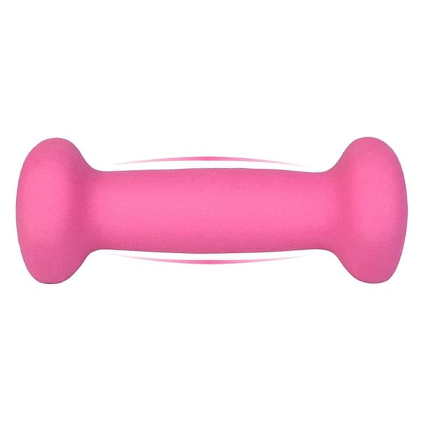 Halters uppsättning av 2 - 2 x 0,5 kg - anti -slip - rosa