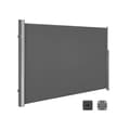 Miniatyrbillede 1 af 11: Side Canopy - Privatlivsskærm - Udvides - 2 x 3,5 m - med gulvbeslag - Røggrå