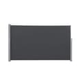 Miniatyrbillede 2 af 6: Side Canopy - Laifel - Solbeskyttelse - Udvides - 160 x 400 cm - Sort