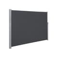 Miniatyrbillede 1 af 6: Side Canopy - Laifel - Solbeskyttelse - Udvides - 160 x 400 cm - Sort