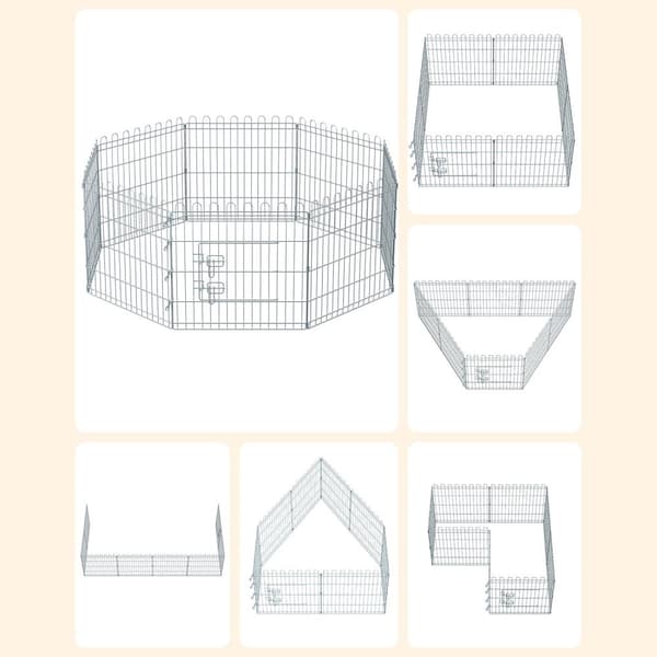 Valpbox - Cage for Rabbits - Silver
