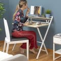 Pikkukuva 6 / 11: Taittuva työpöytä hyllyllä Tablezy InnovaGoods