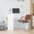 Miniatyrbilde 9 av 10: vidaXL Skrivebord hvit 100x55x75 cm konstruert tre
