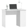 Miniatyrbilde 2 av 10: vidaXL Skrivebord hvit 100x55x75 cm konstruert tre