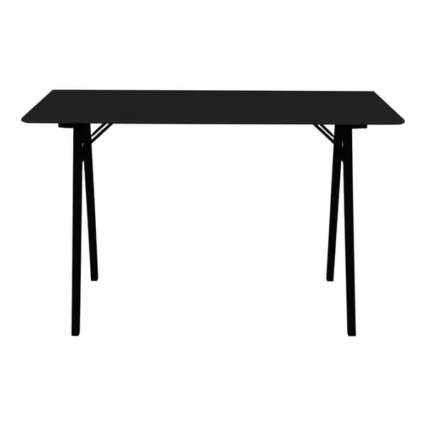 Vojens skrivebord svart.