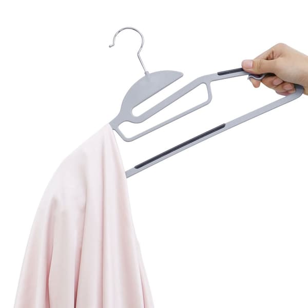 Set van 50 antislip-hangers grijs