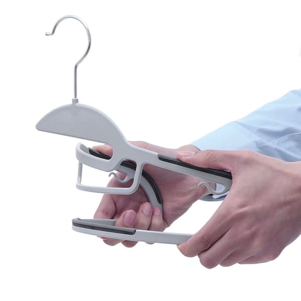 Set van 50 antislip-hangers grijs