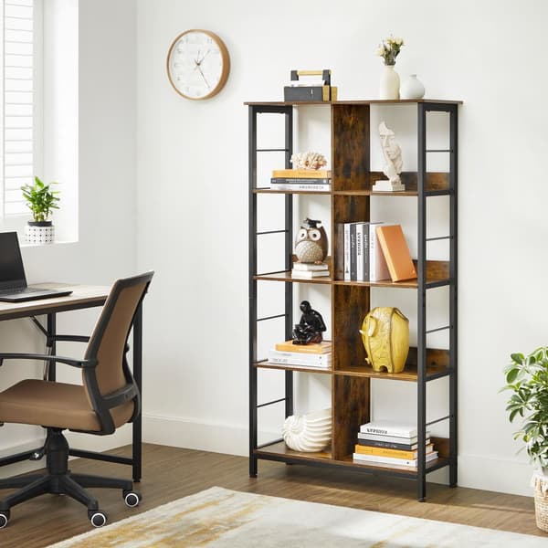 Stue Cabinet - Storage Cabinet - Standing Rack - Brown -zwart