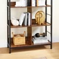 Miniatyrbillede 6 af 7: Stue Cabinet - Storage Cabinet - Standing Rack - Brown -zwart