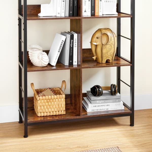 Stue Cabinet - Storage Cabinet - Standing Rack - Brown -zwart