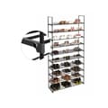 Miniatyrbillede 5 af 8: Skoskab - sko rack - med 10 niveauer - stålramme - sort