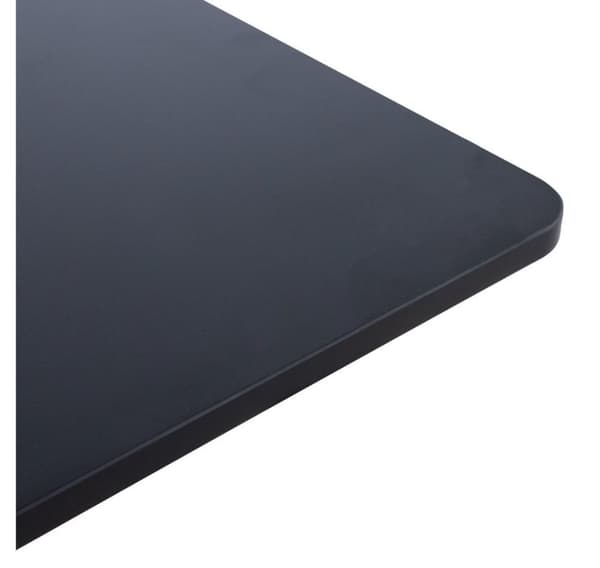 Bordplate ERGO 120x60cm, sort