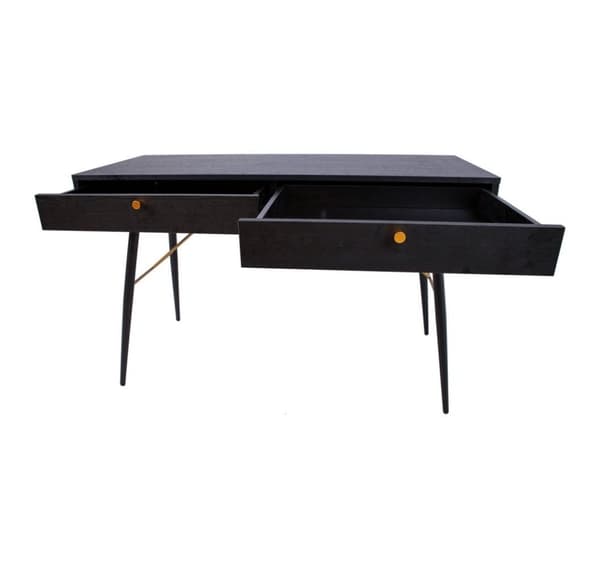Työpöytä LUXEMBURG 120x48xH75cm, musta