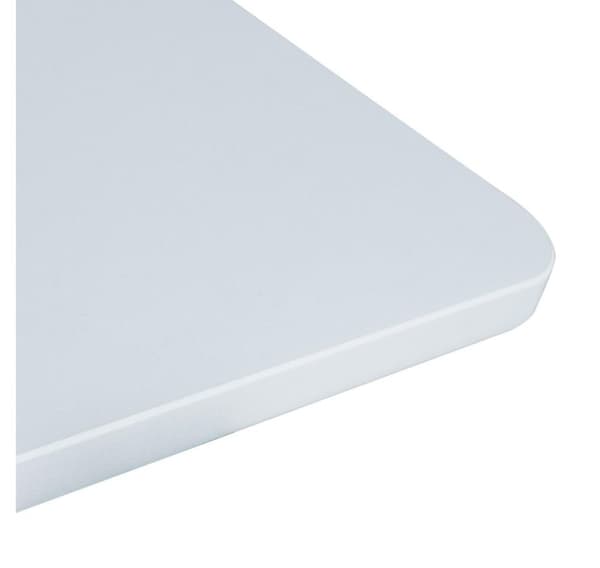 Bordplate ERGO 120x60cm, hvit