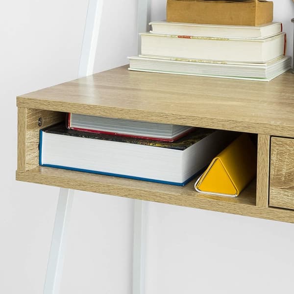 Rootz Home Office Bordsbord - Datorbord - Arbetsstation med förvaringshylla