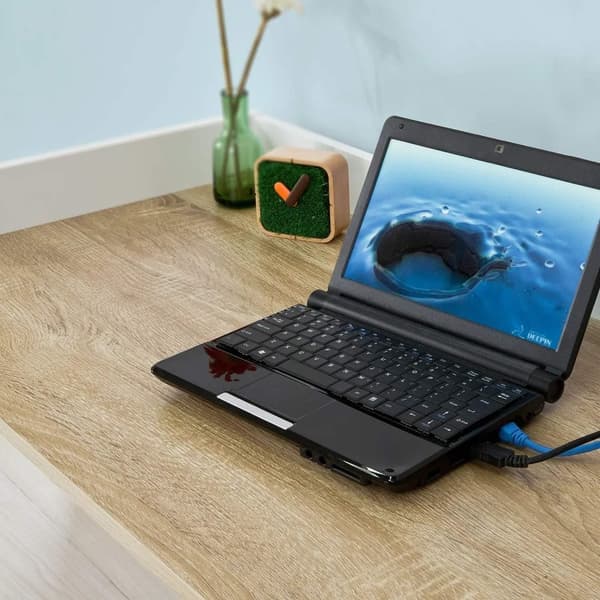 Rootz Home Office Table Des- Tietokonepöytä Työasema kirjoituspöytä isolla pöytätasolla