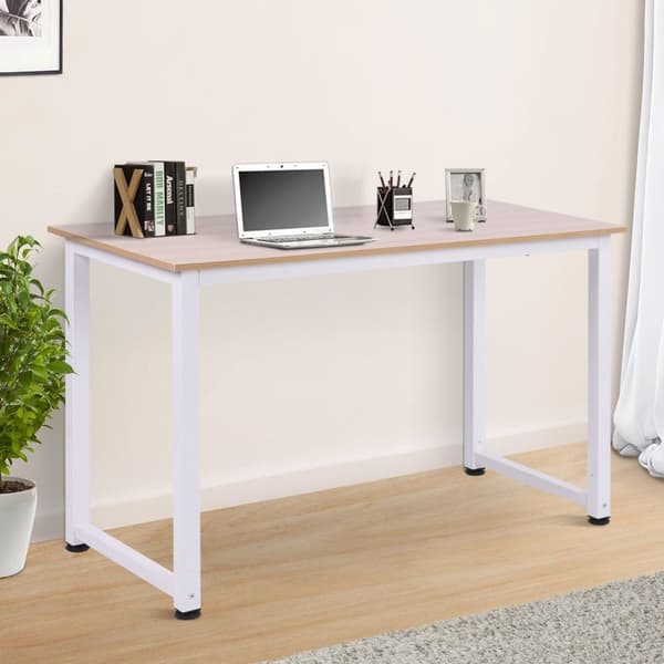Rootz Bureau - Wit - Metalli, Mdf - 47,24 cm x 23,62 cm x 29,92 cm