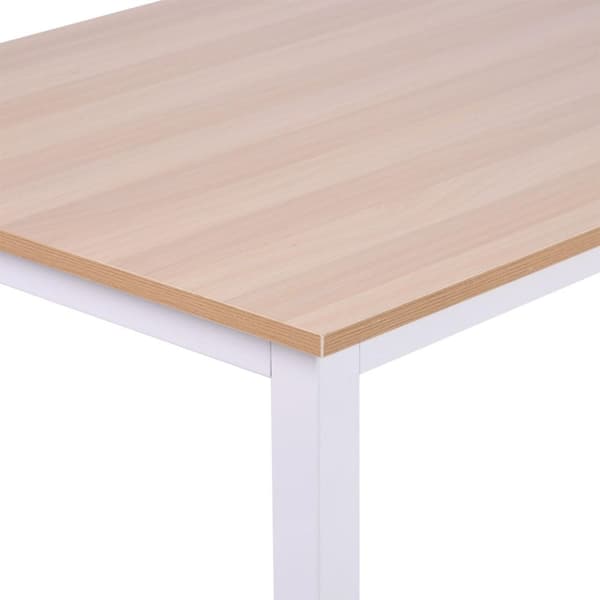 Rootz Bureau - Wit - Metalli, Mdf - 47,24 cm x 23,62 cm x 29,92 cm