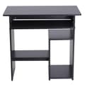 Miniatyrbild 9 av 11: Rootz Desk - Computer Table - Extendable Tabletop - Office Table - PC Table - Black/White - Processed Wood