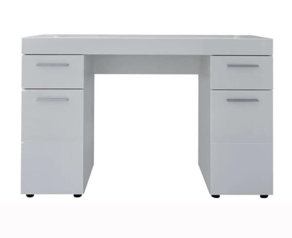 Rootz Desk - Arbejdsbord - Computerbord - Hvid - 120 x 76 x 41 cm
