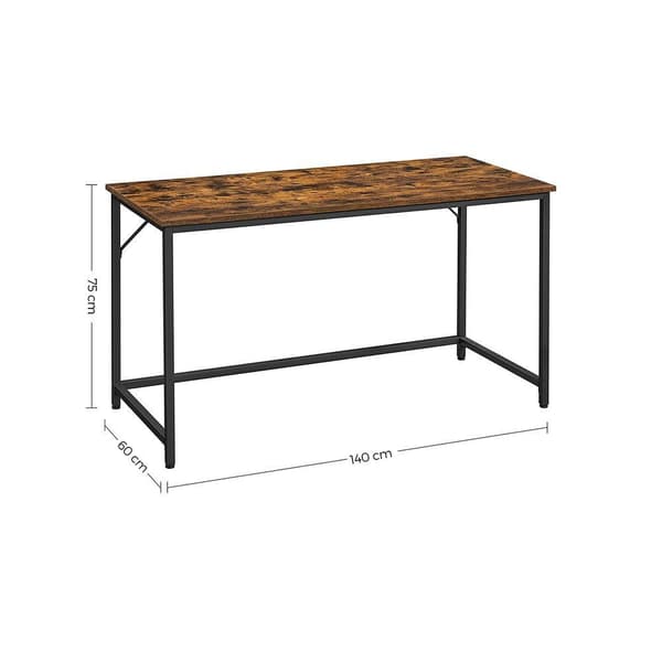 Rootz-työpöytä - Industrial Design -pöytä - Moderni työpöytä - Ergonominen työpöytä - Seisova pöytä - Korkeussäädettävä työpöytä - Puinen pöytä - Last